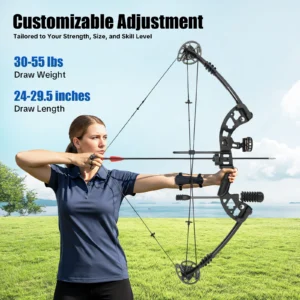 Compound Bow For Adults, Right Hand, Hunting Kit: