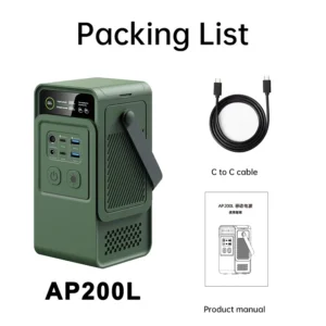 CTOLITY 200W Power Station Camping